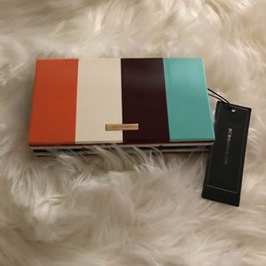 Sandra Lucite box clutch.